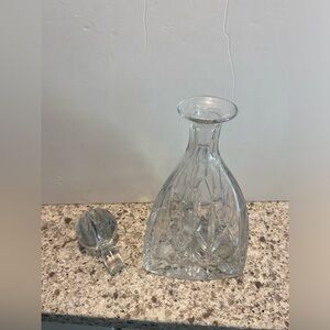 Block Crystal Triangular Decanter stopper